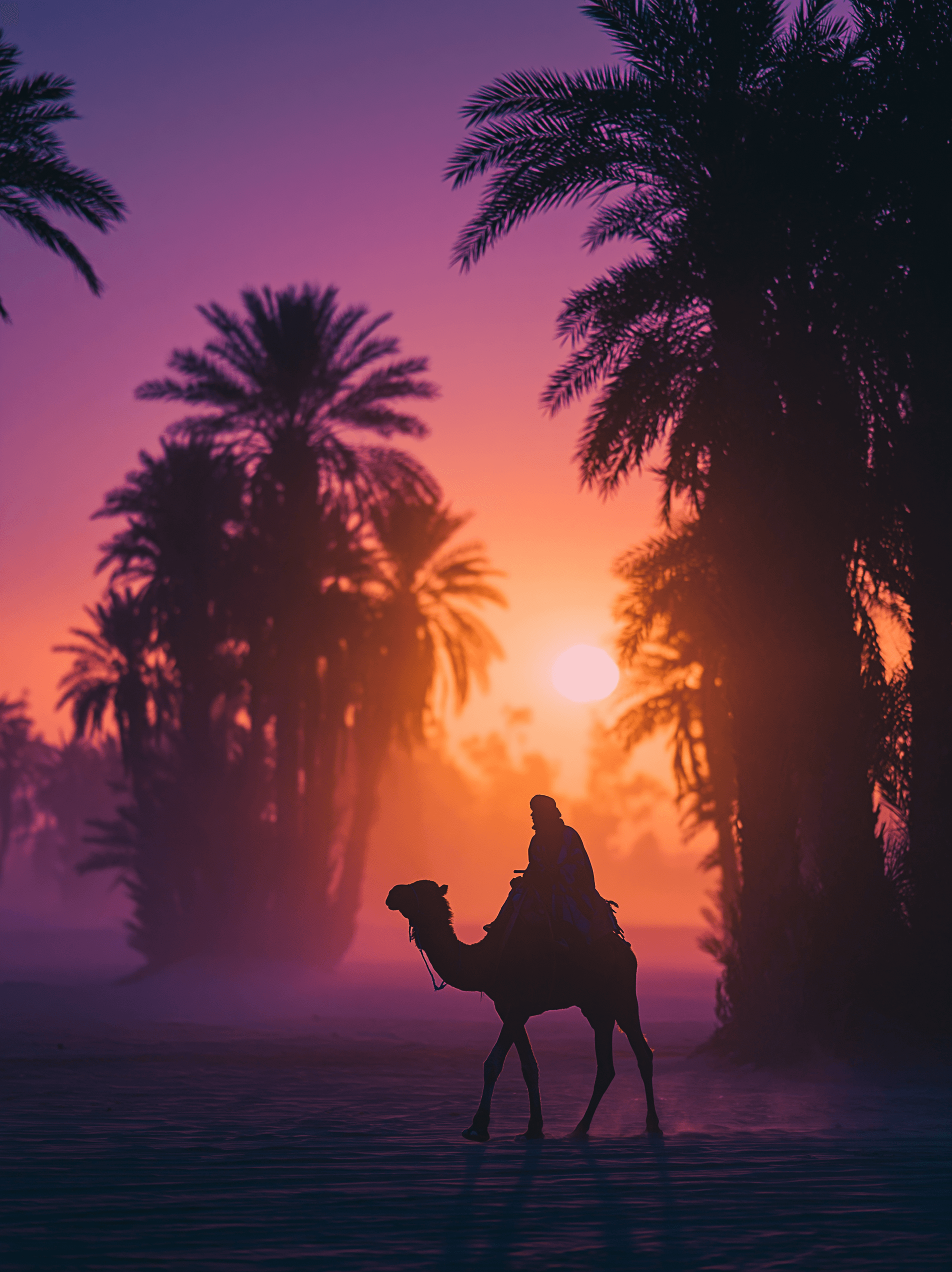 Sunset Camel Ride