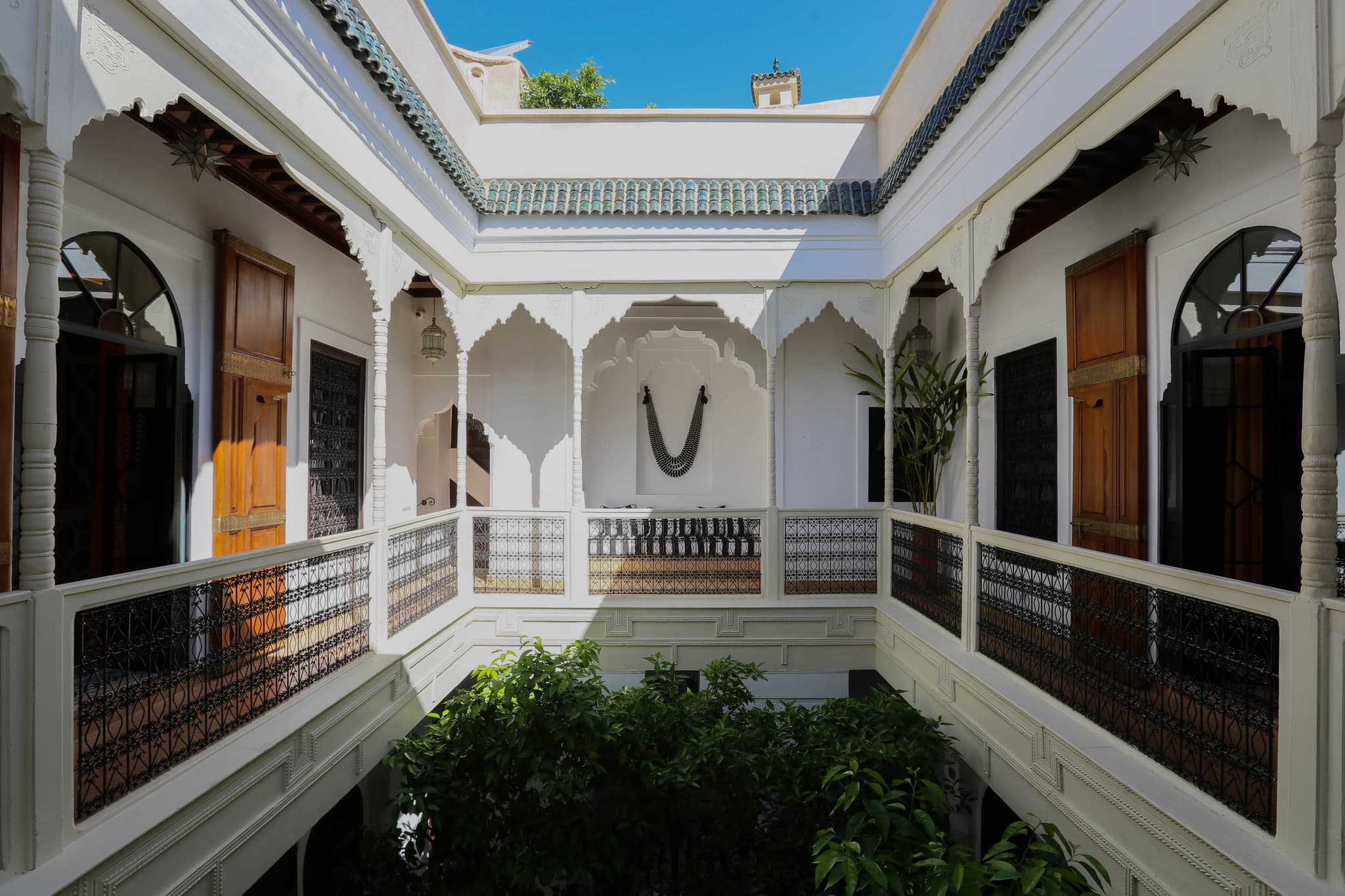 Riad Sa'eed patio courtyard