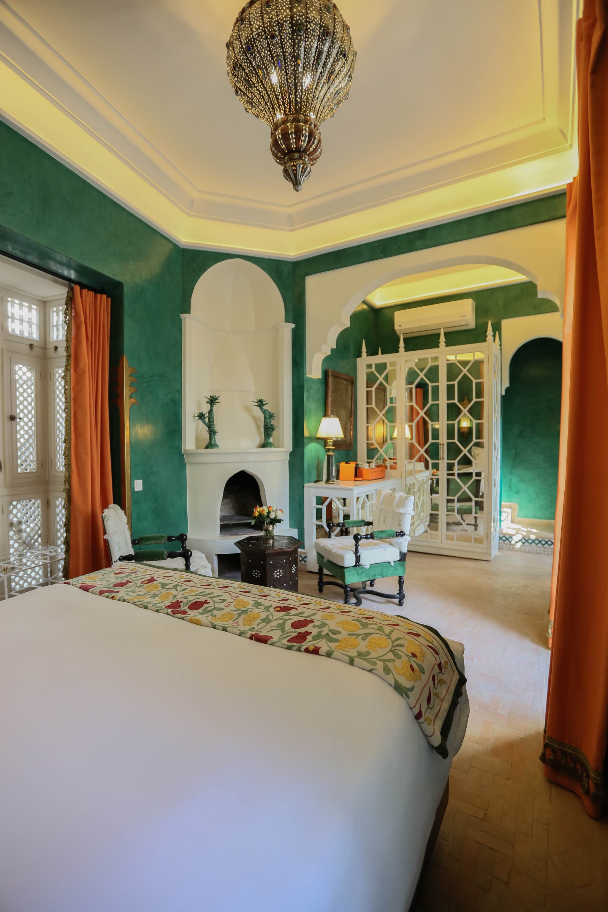Emerald suite at Riad Sa'eed