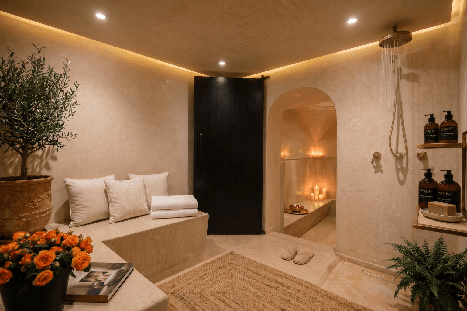 Riad Sa'eed hammam entrance